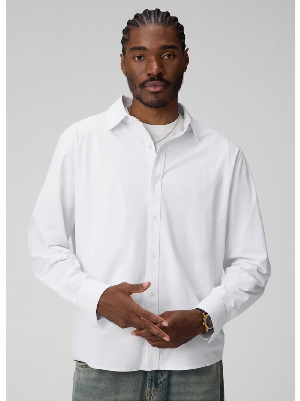 The Don Long Sleeve Button Up (Slim Fit) NWT Size L